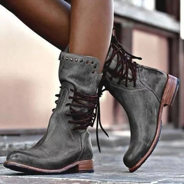Tenue d’hiver décontractée avec bottines