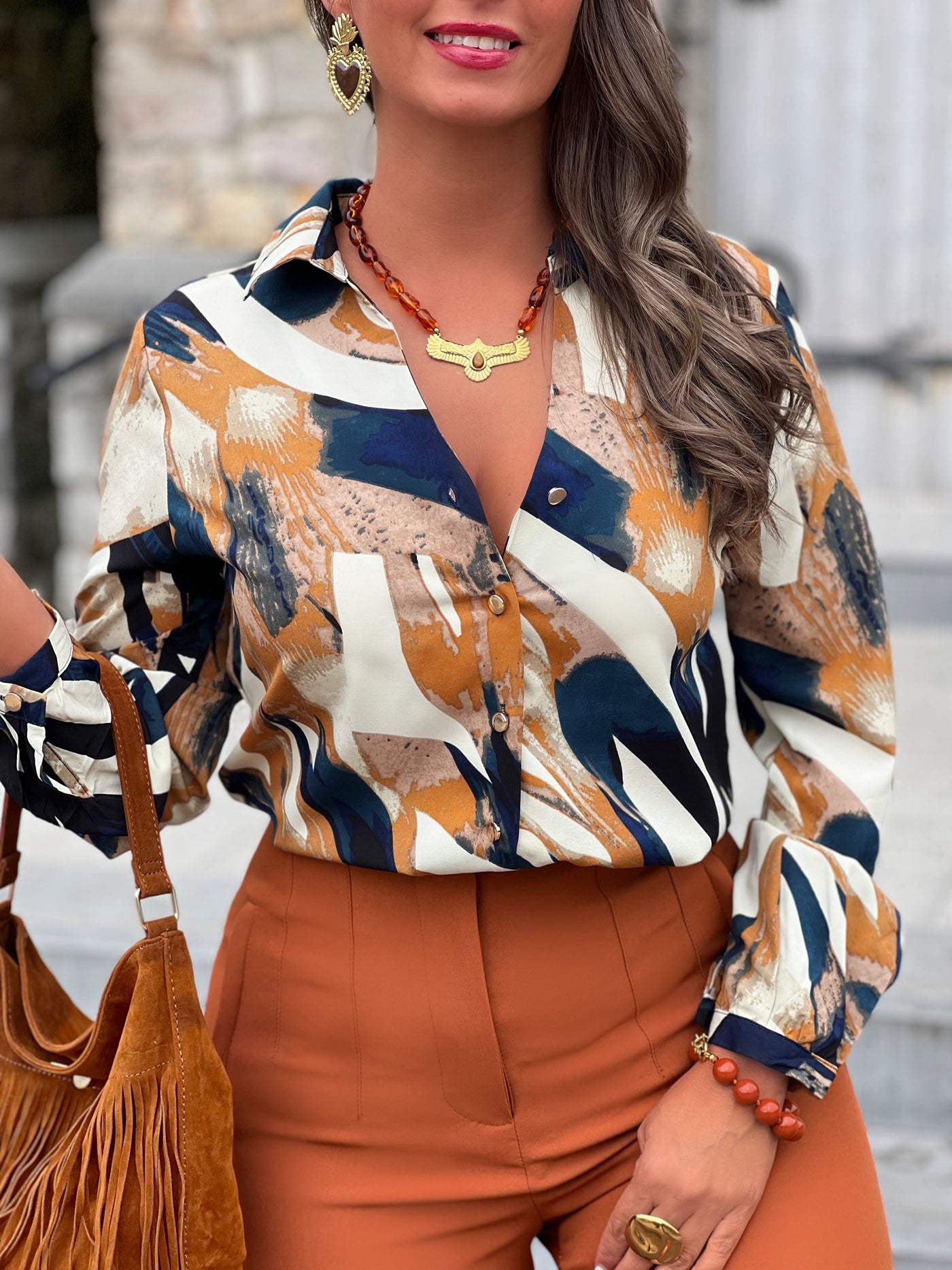 Chemise ENOLA - BEIGE