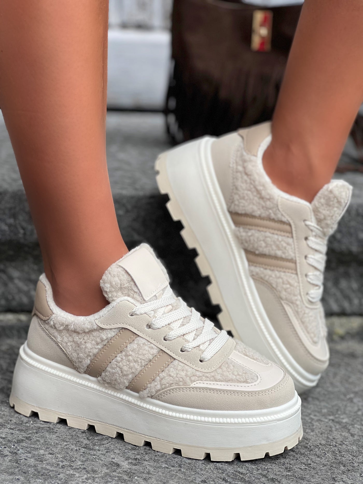 Baskets ALY - BEIGE