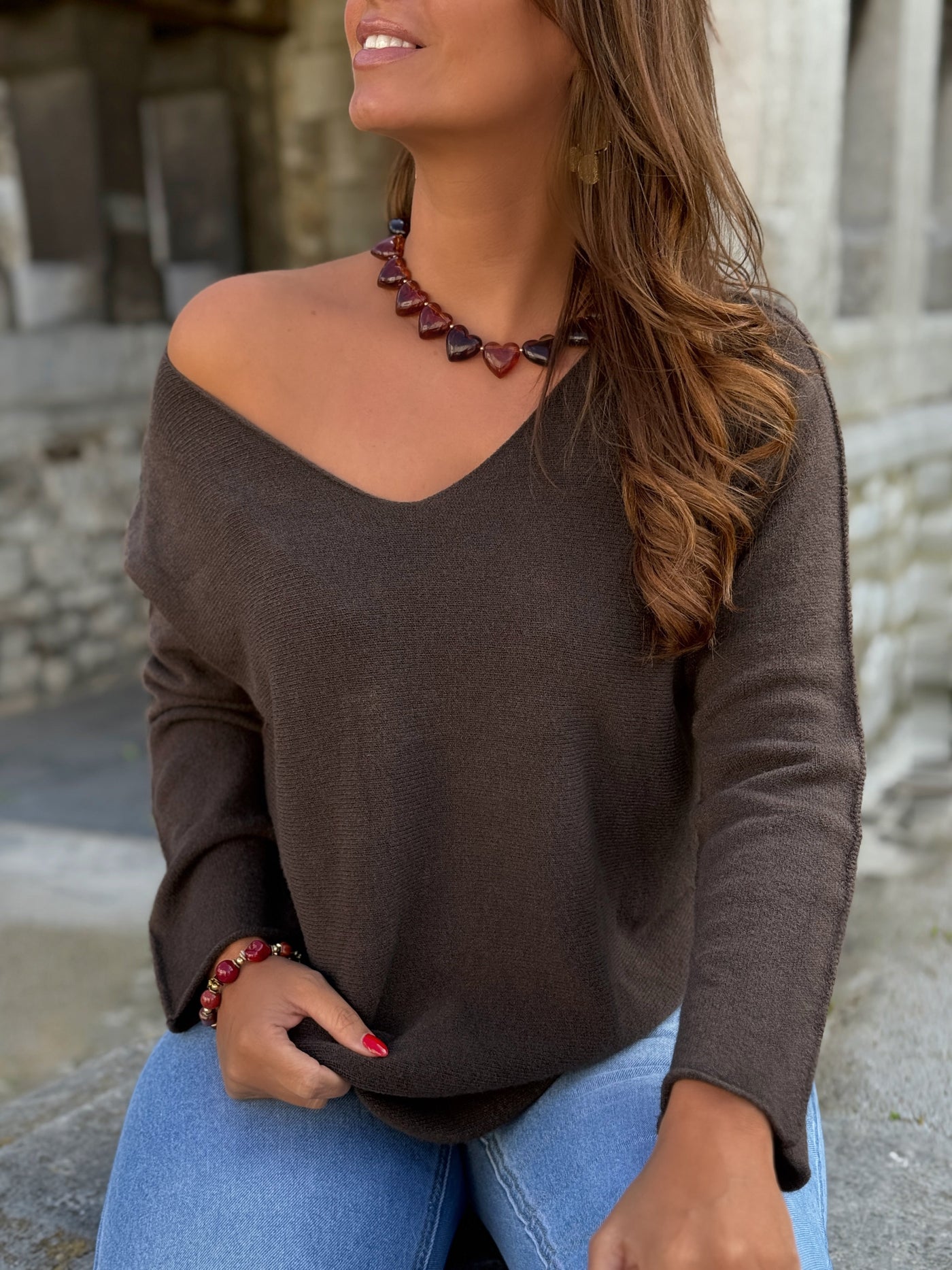 Pull MARGOT - MARRON