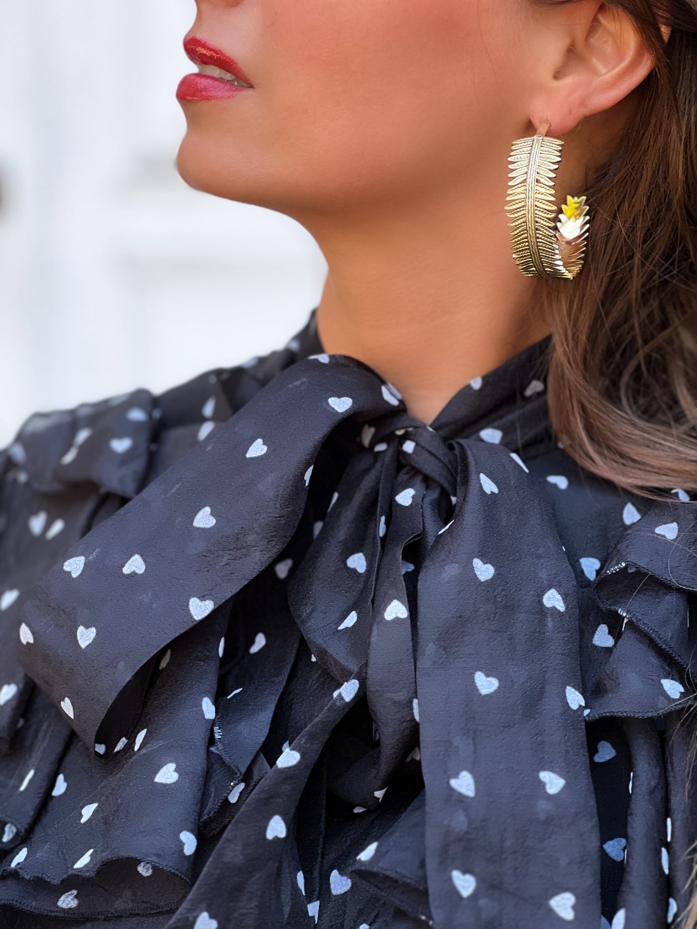 Boucles d’oreilles en acier MELINA - DORE