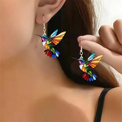 Collier colibri élégant