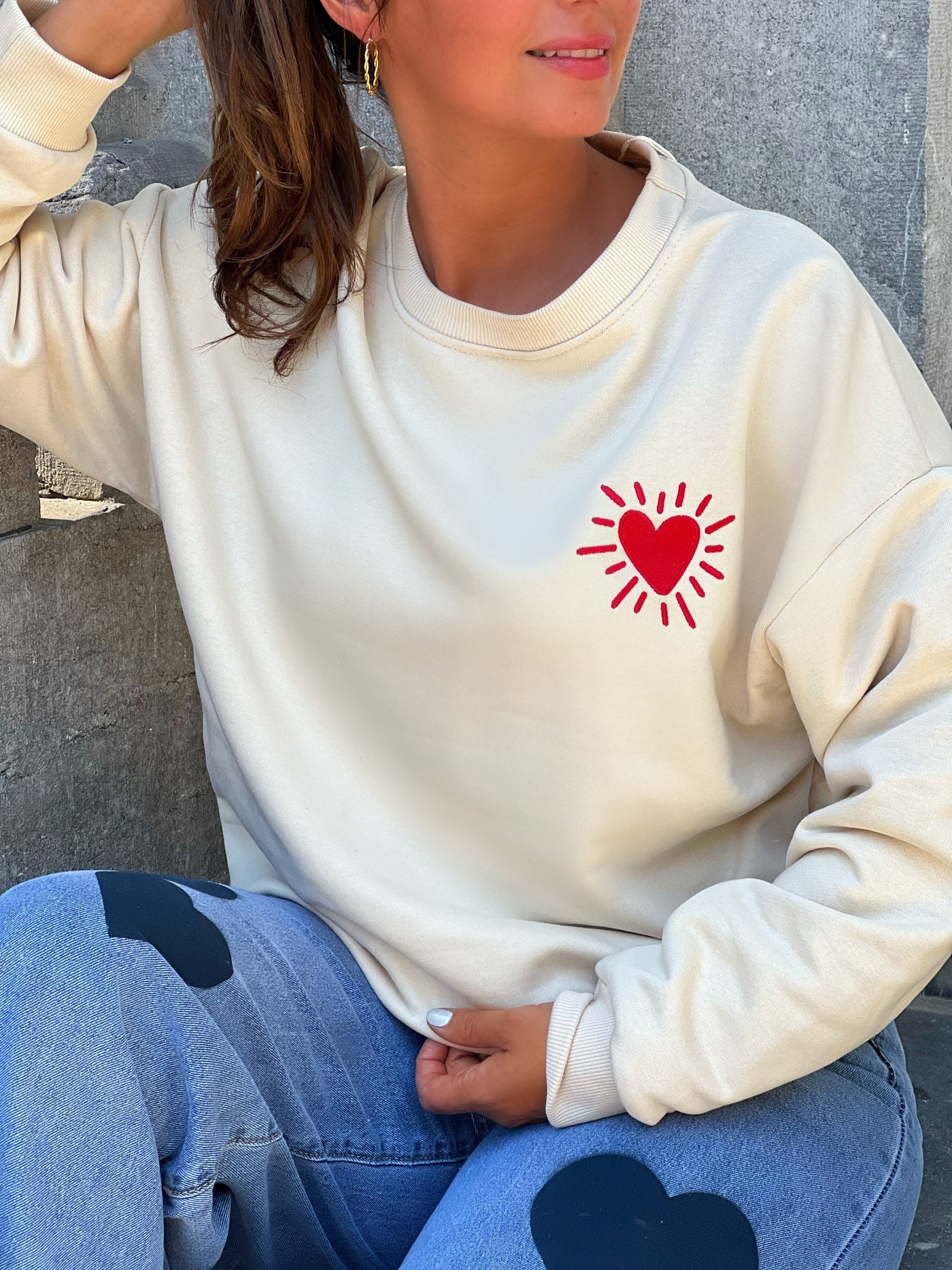 Sweat LEONIE - BEIGE