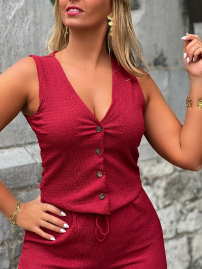 Debardeur LEANA - BORDEAUX