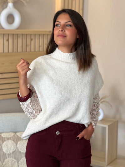 Pull ALEXANDRA - ECRU