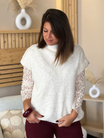 Pull ALEXANDRA - ECRU