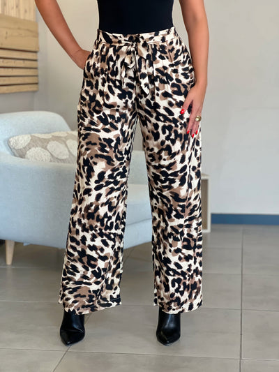 Pantalon SHEILA - LEOPARD