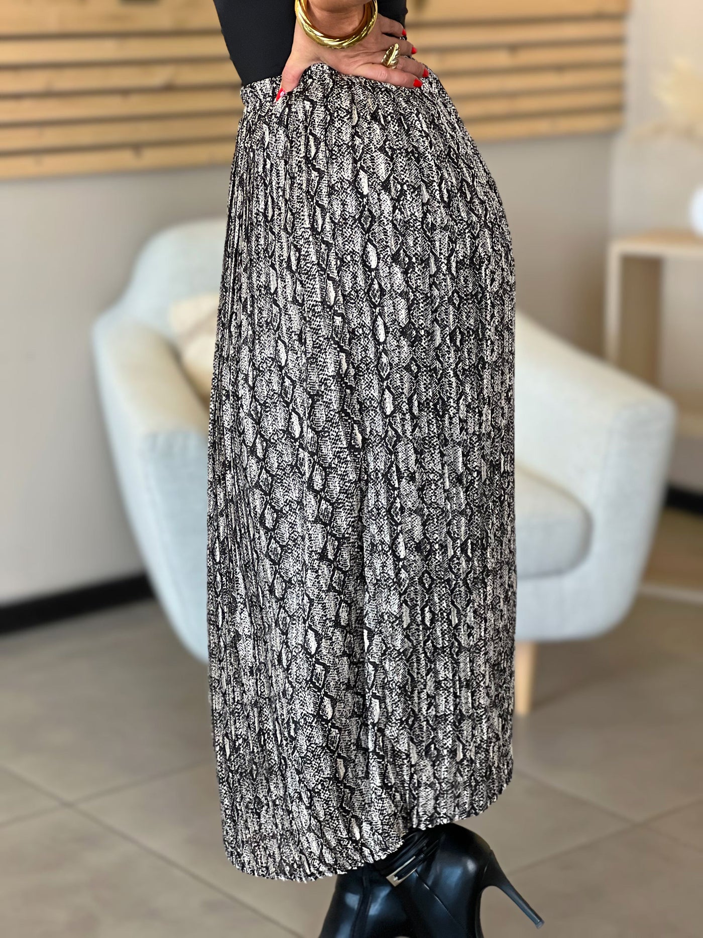 Longue jupe NATALY - PYTHON