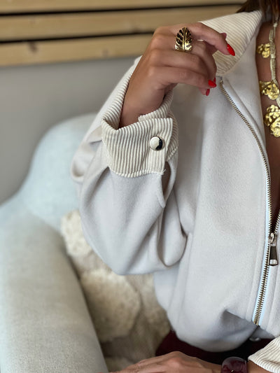 Bomber ELODIE - BEIGE
