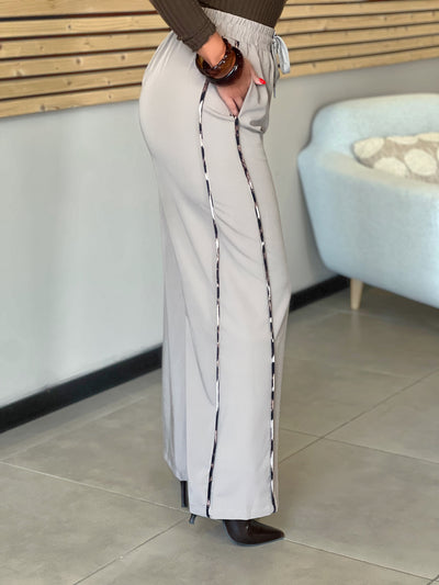 Pantalon SHAUNA - TAUPE