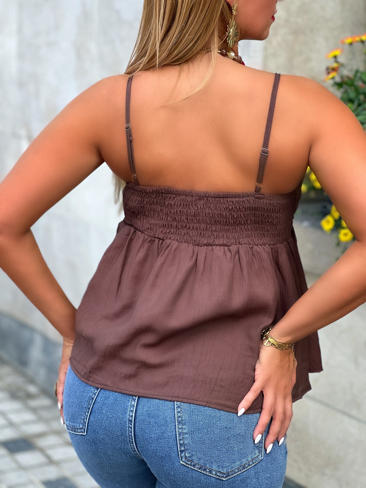 Top JANNAH - MARRON
