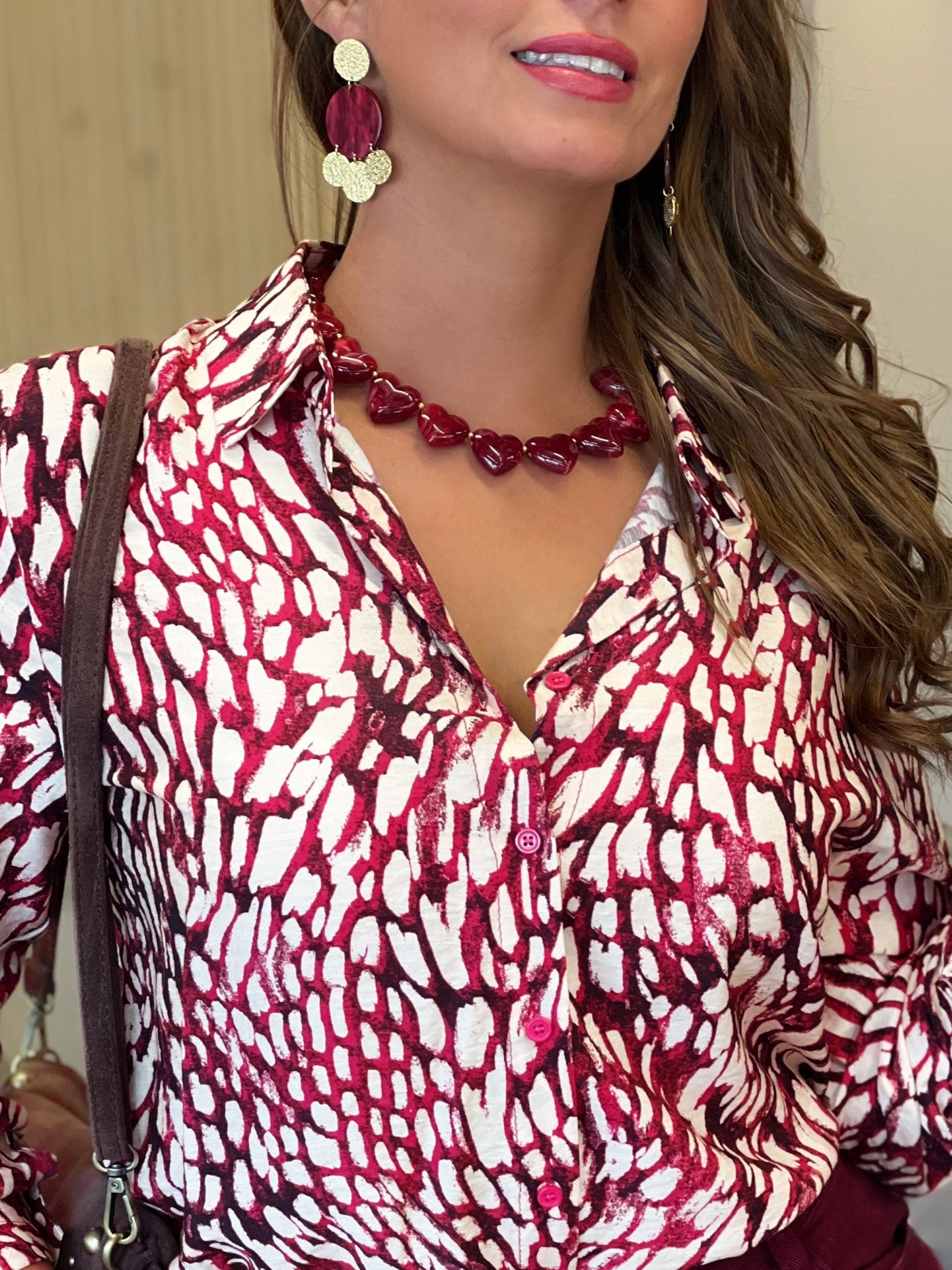 Collier SOFIA - BORDEAUX