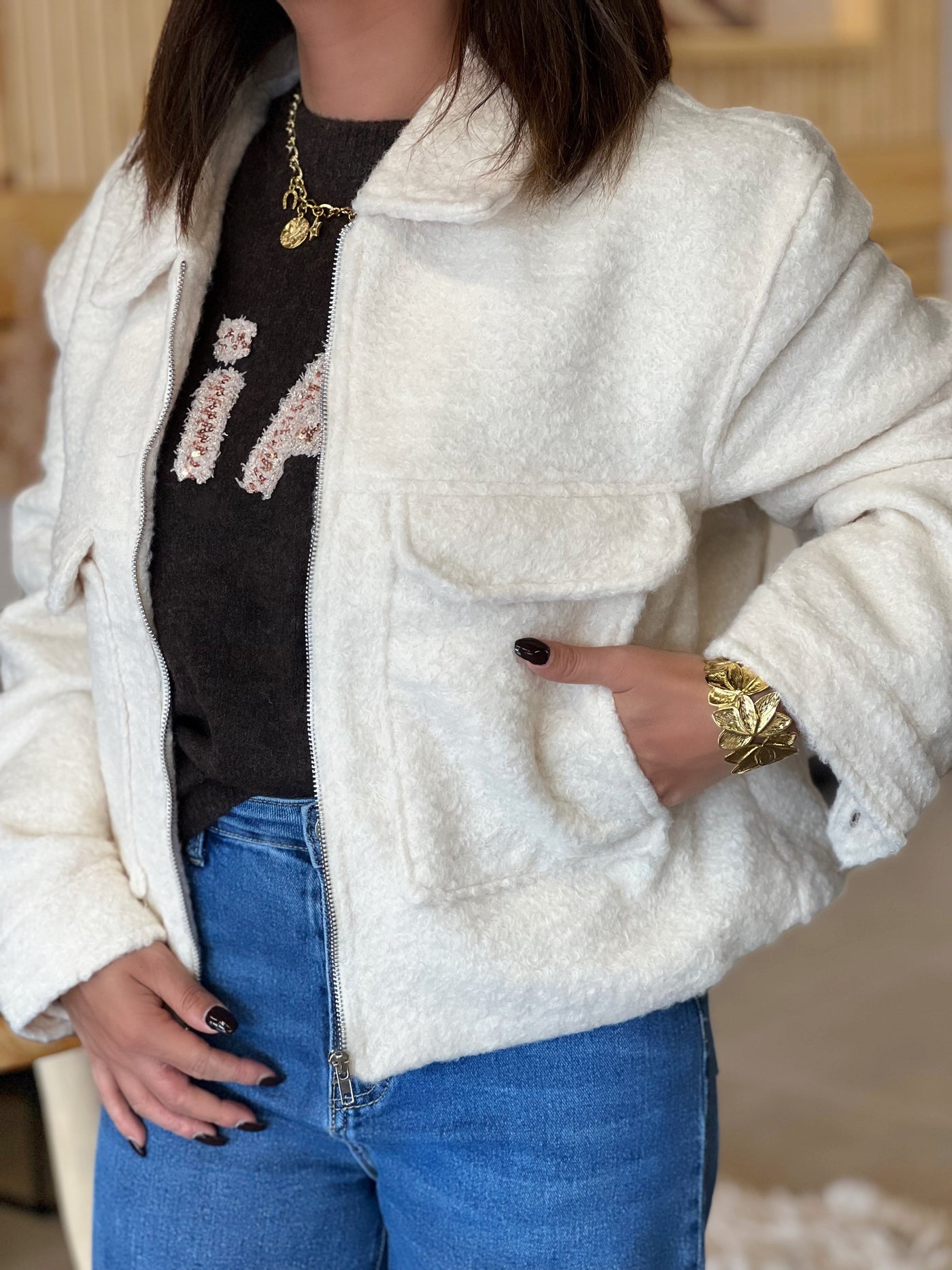 Veste TIFFANY - BEIGE
