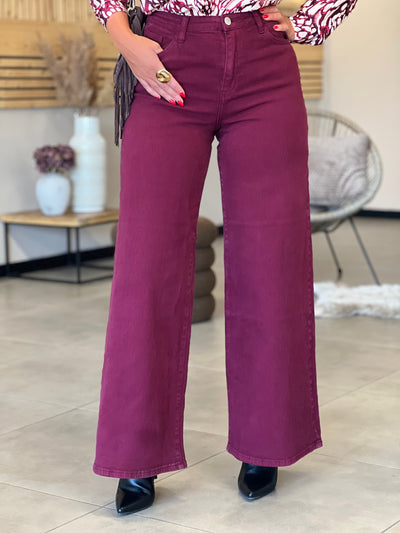 Jeans LISA - BORDEAUX