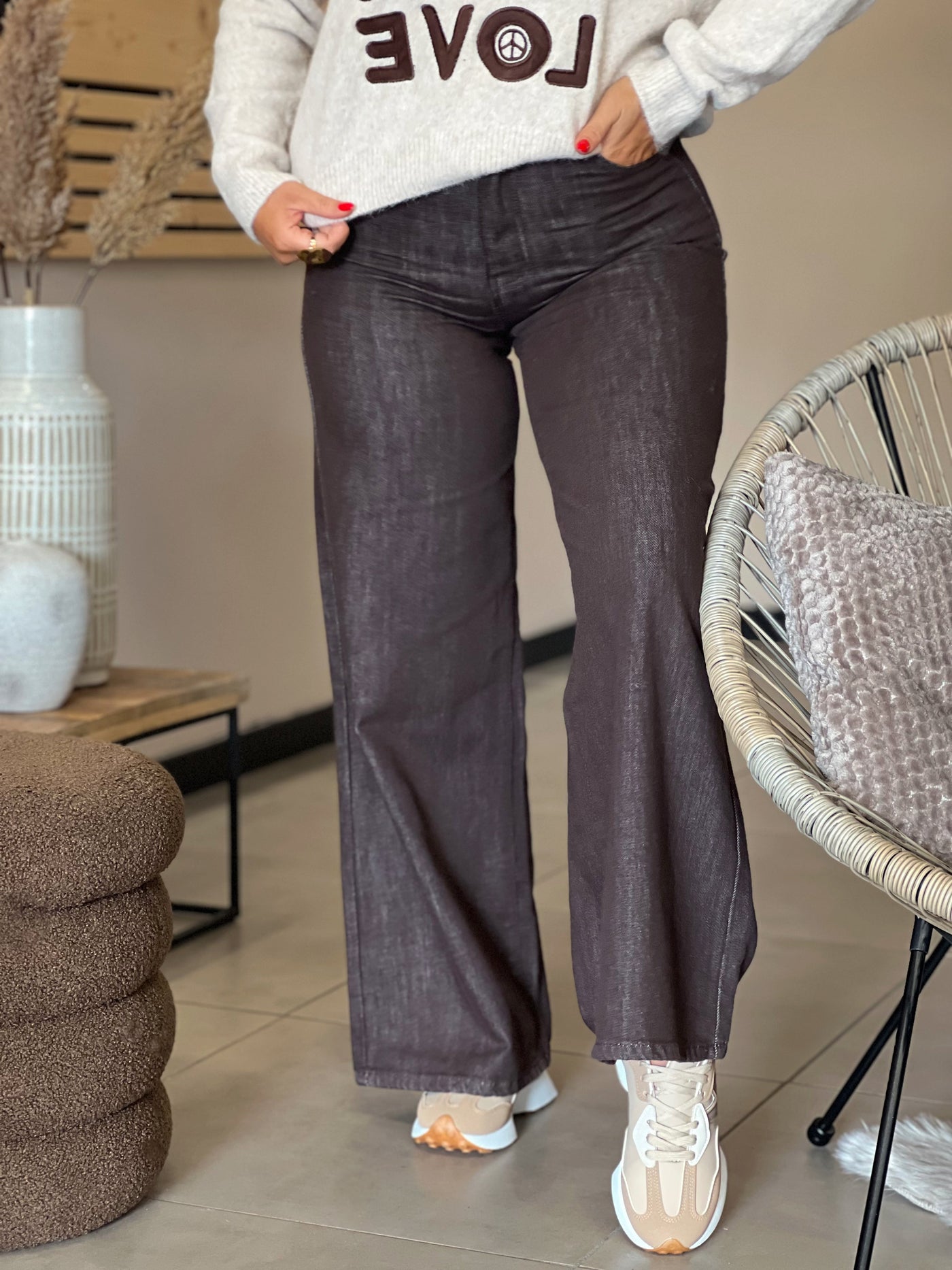 Jeans KATINA - MARRON