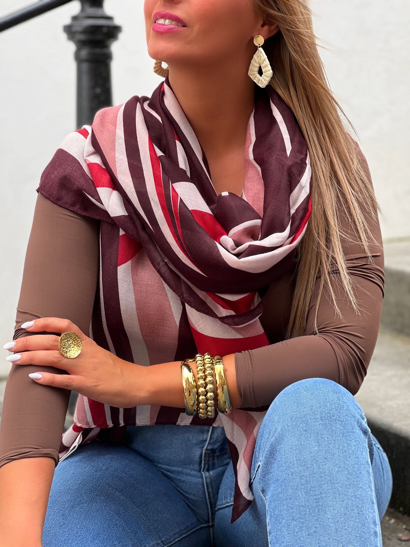Foulard NENA - BORDEAUX