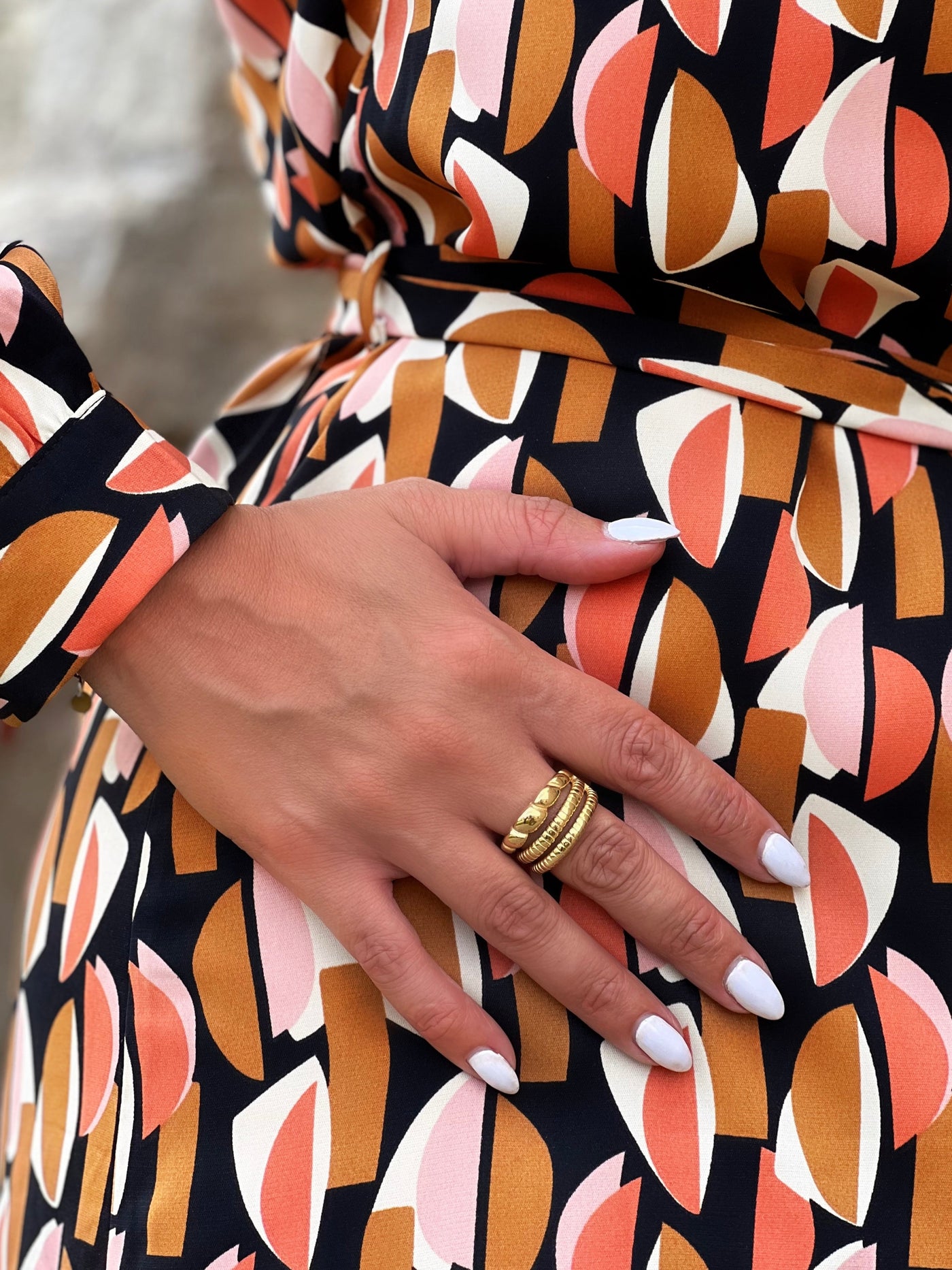 Bague en acier AYA - DORE