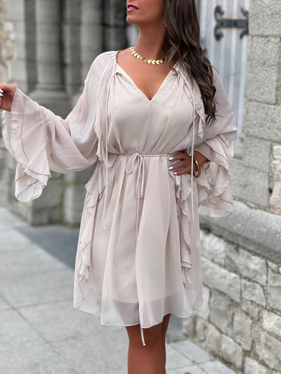 Robe ADELINE - BEIGE