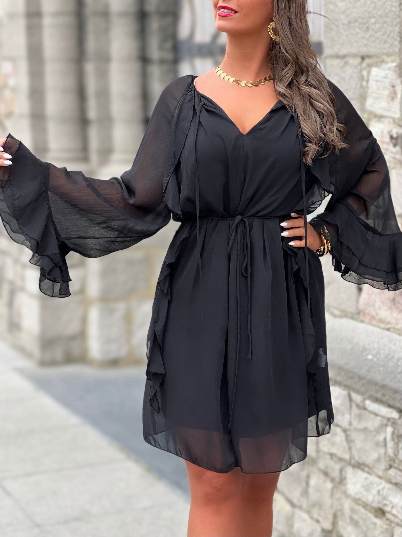 Robe ADELINE - NOIR