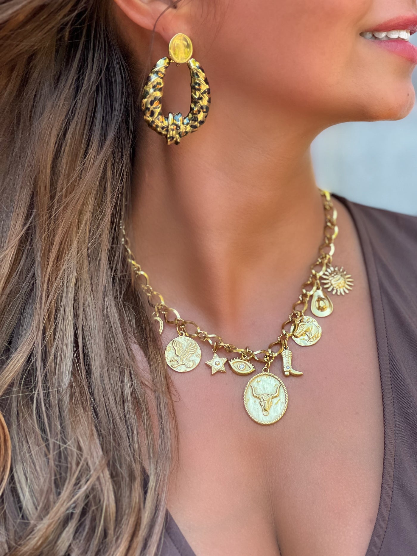 Boucles d’oreilles en acier TARA - DORE