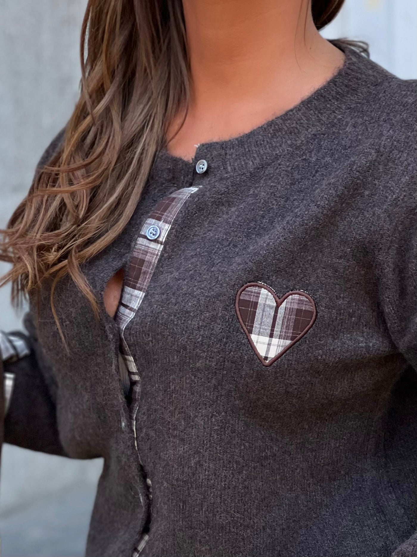 Gilet GIULIA - MARRON