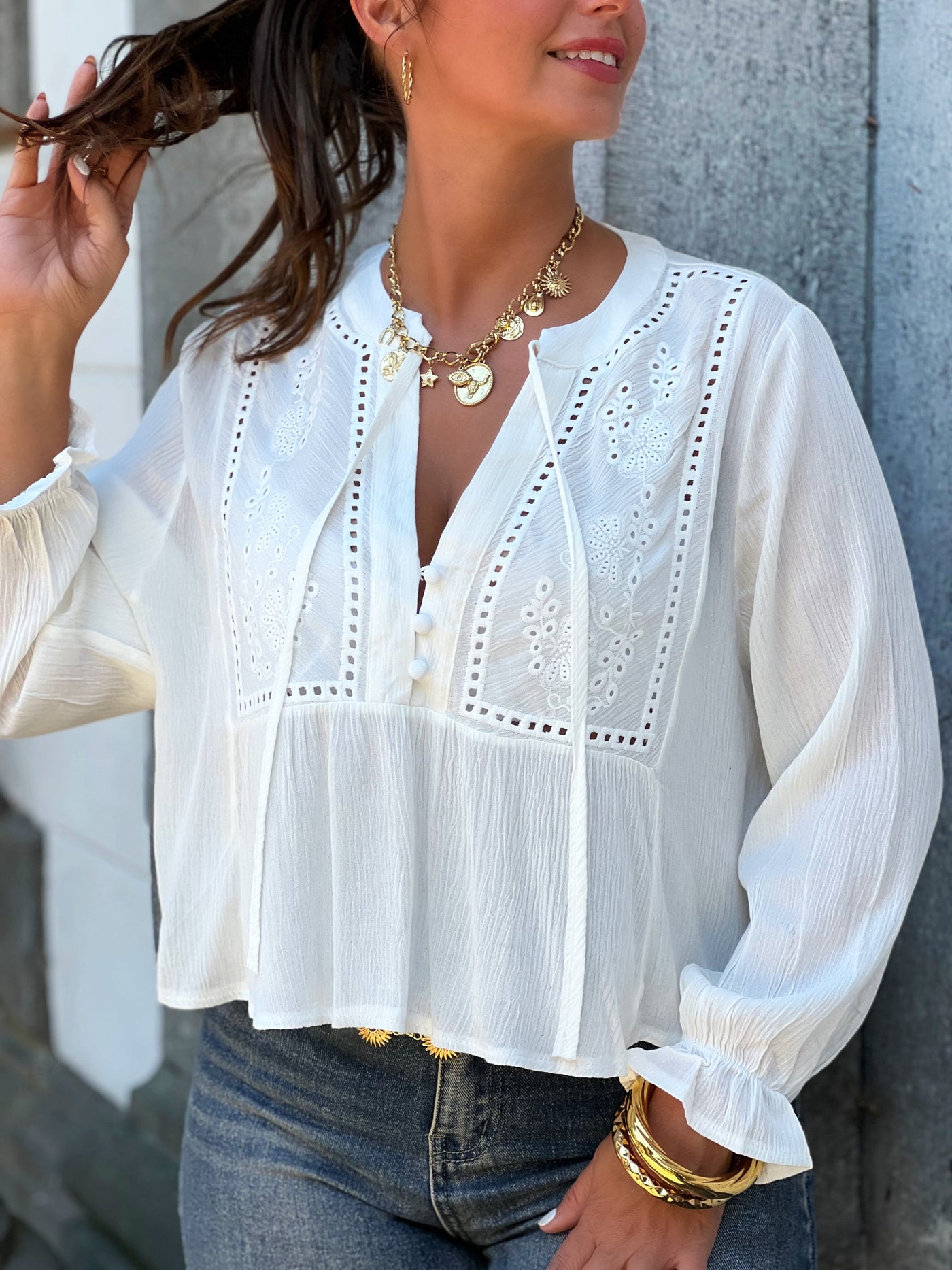 Chemise GIOVANA - BLANC