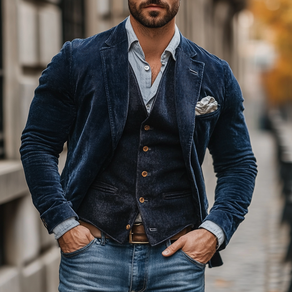 Adam™️ | Blazer Vintage en Veste