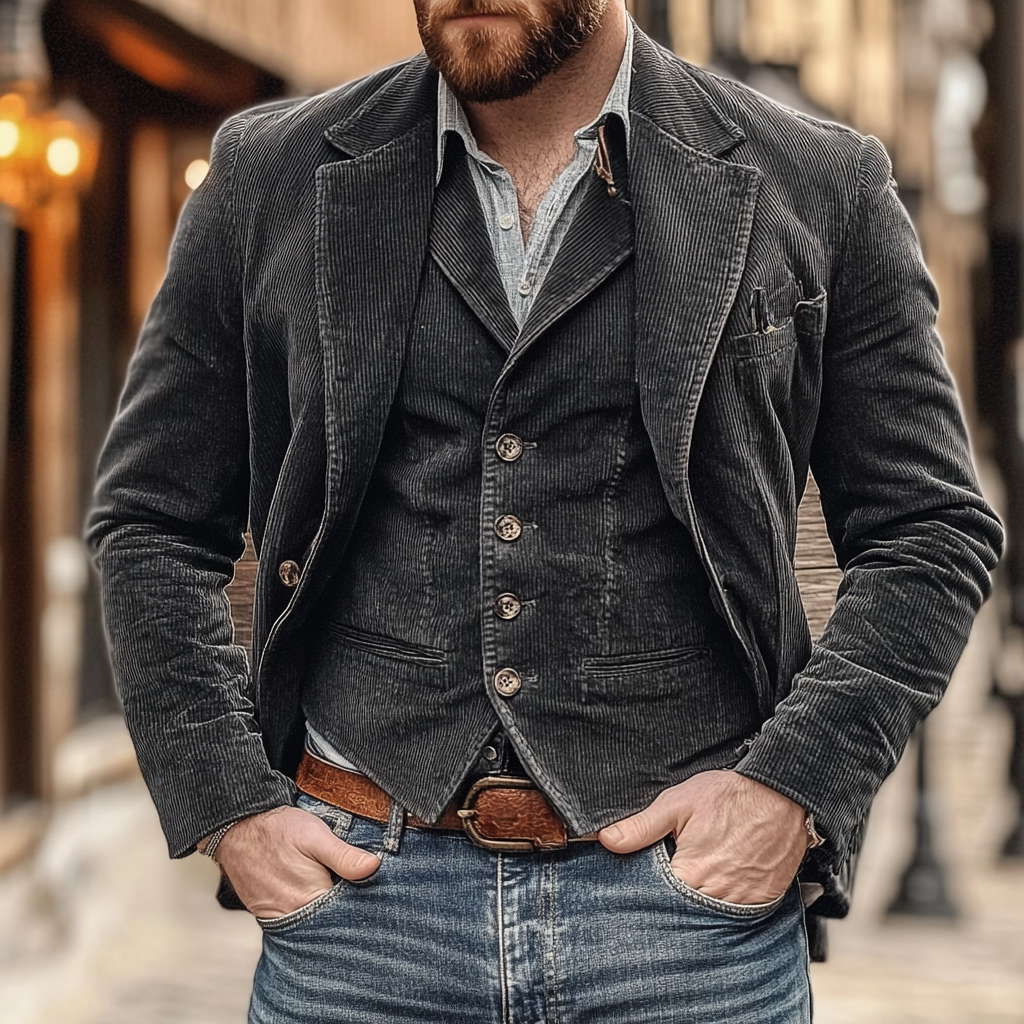 Adam™️ | Blazer Vintage en Veste